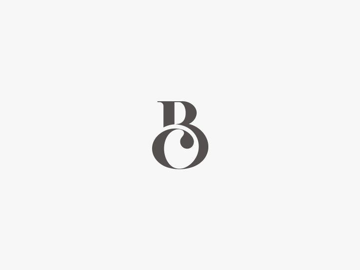 With a White B Logo - B x C Monogram. Type. Logo design, Logos and Monogram logo