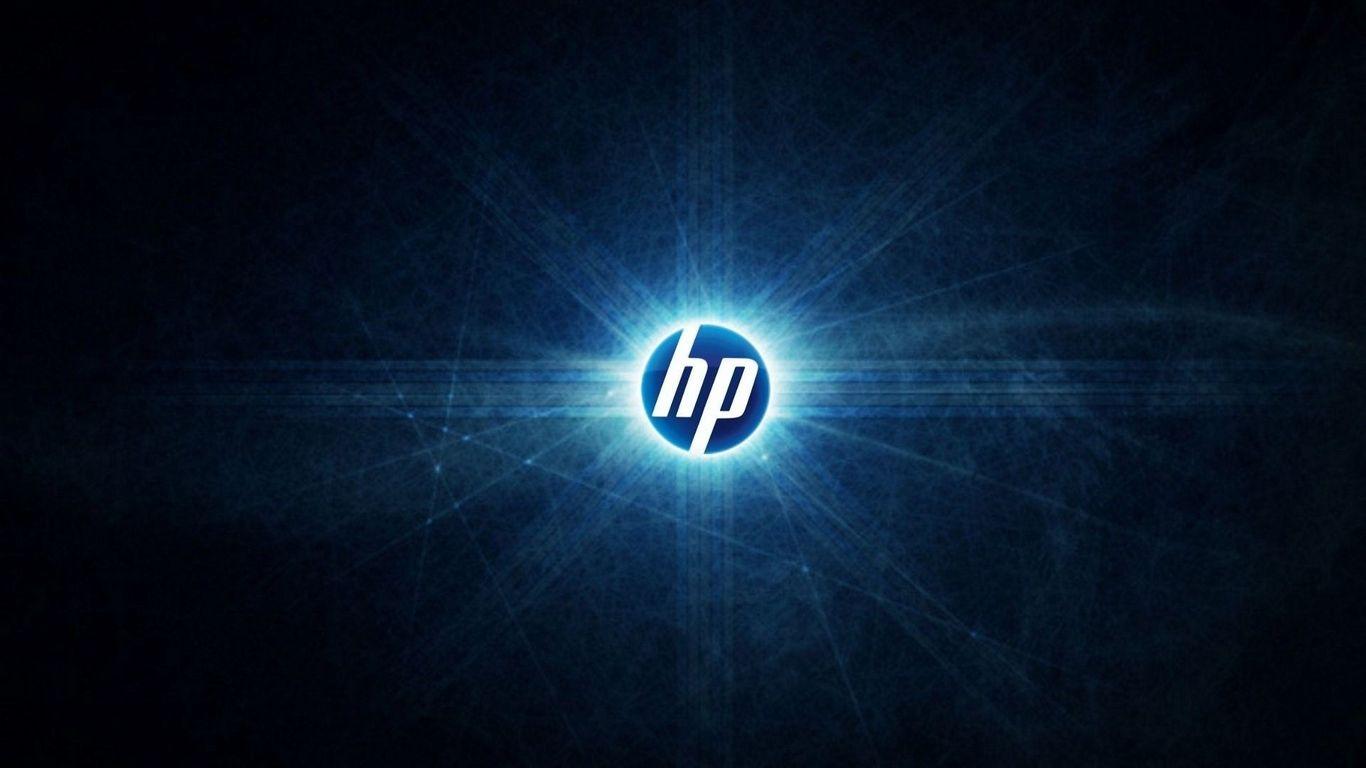 HP Laptop Logo - Download wallpaper 1366x768 hp, logo, abstract tablet, laptop hd ...