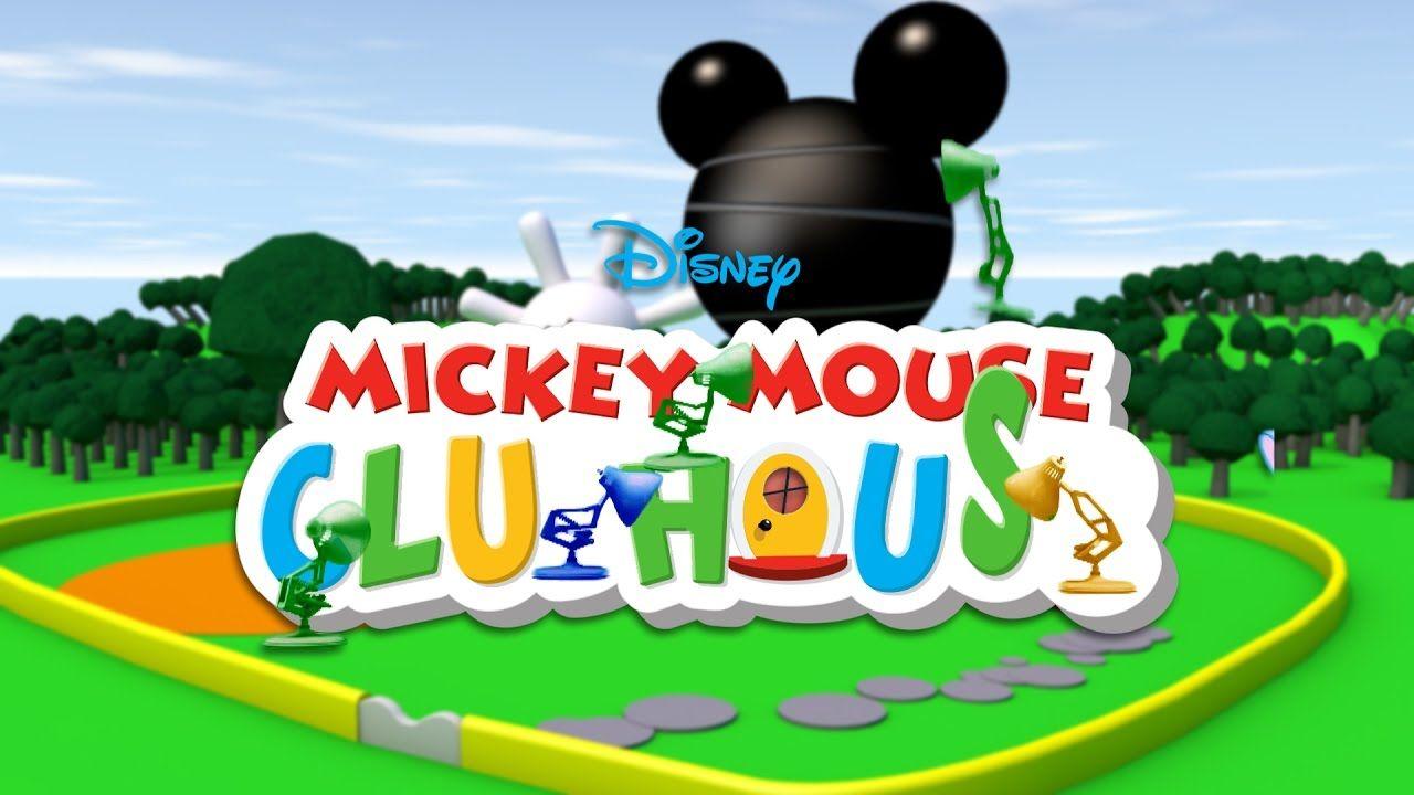 Mickey Mouse Clubhouse Logo - 388-Eight Pixar Lamps Luxo Jr Logo Mickey Mouse Clubhouse Disney ...