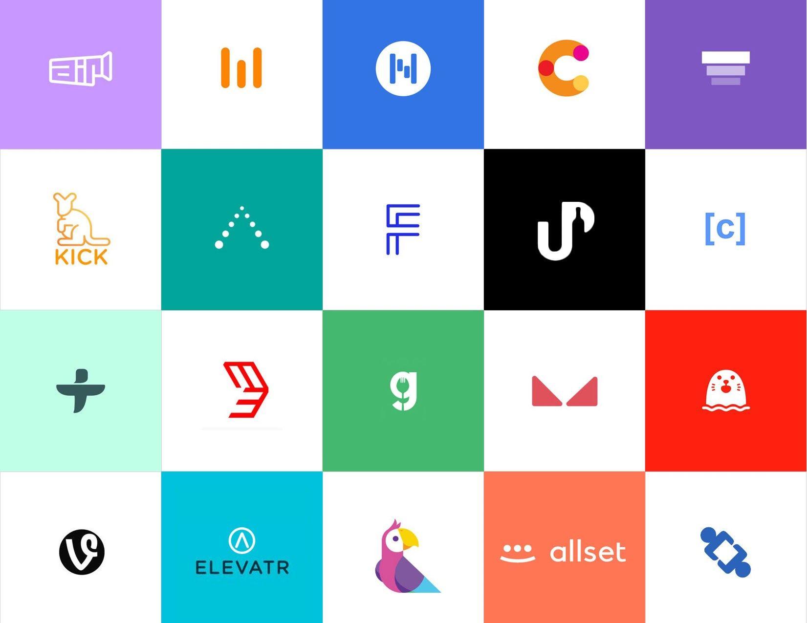 20 Best Logo - 20 Best Logos of Tech Startups in 2017 – ebaqdesign – Medium