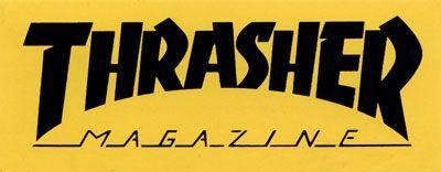 Thrasher Skateboarding Logo - Thrasher Skateboard Magazine | Magazines @ MHS | Thrasher, Thrasher ...