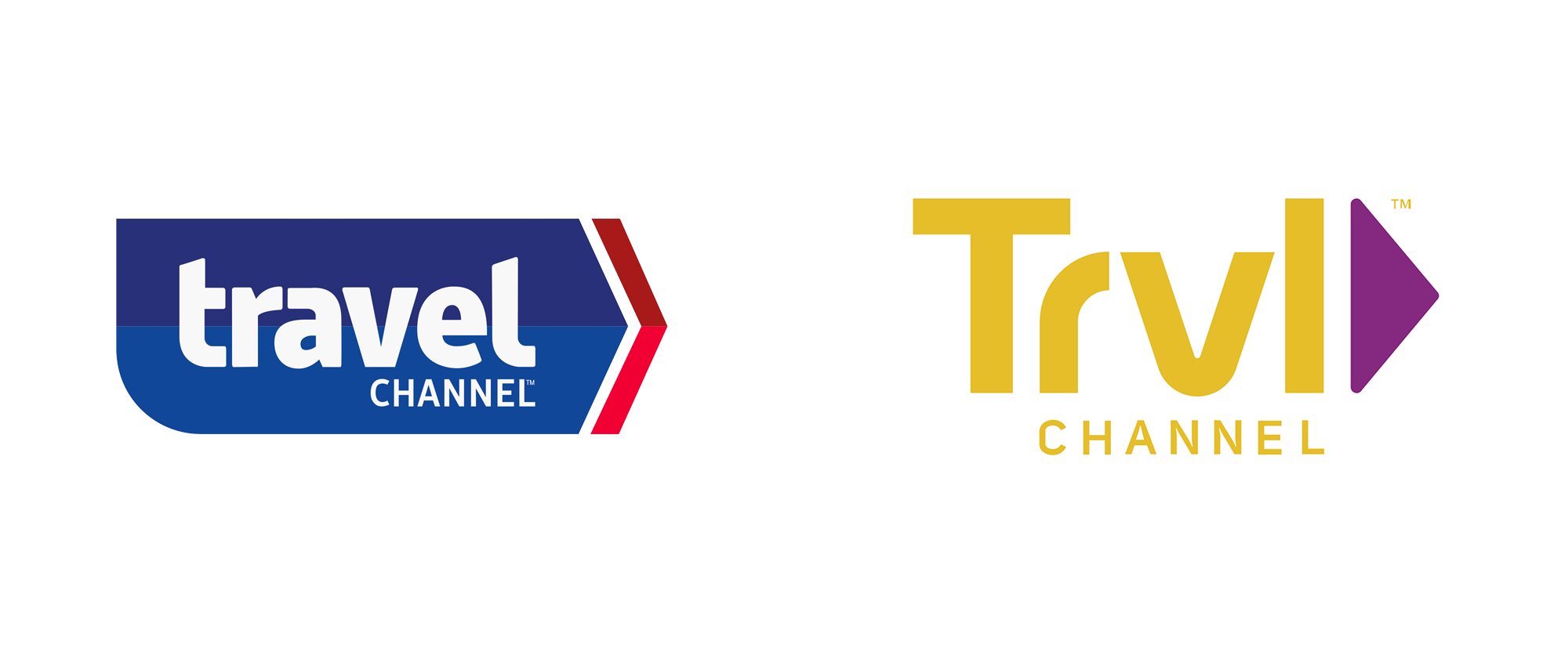 Google Channel Logo - Brand New: New Logo for Travel Channel