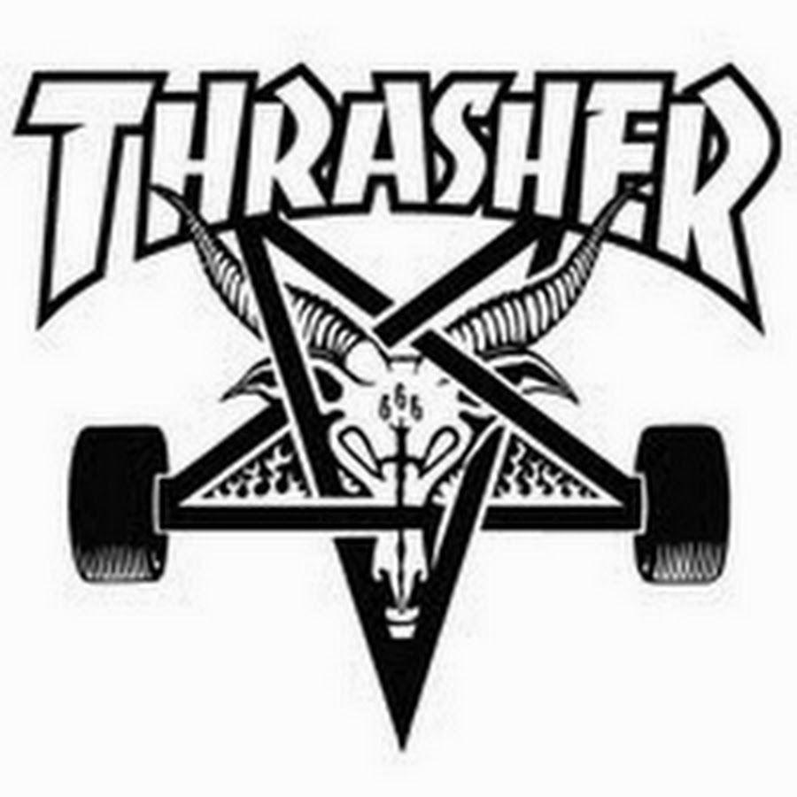 First Thrashers Logo - ThrasherMagazine - YouTube