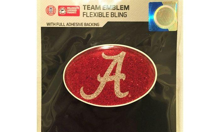 Red Oval Auto Logo - Up To 23% Off on Alabama Crimson Tide Bling ... | Groupon Goods
