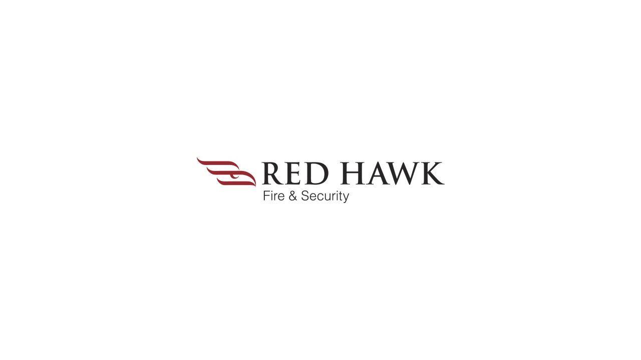 Red Hawk Fire and Security Logo - Red Hawk Fire Logo