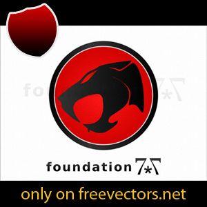 Black and Red Cat Logo - Free Vectors: Thunder Cats Logo | Rich Cresswell