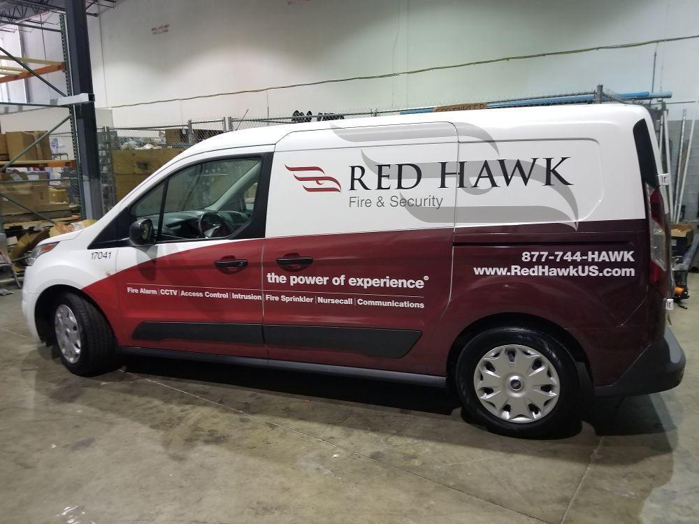 Red Hawk Fire and Security Logo - Red Hawk Fire & Security. Hawk Fire & Security Office Photo