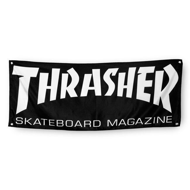 Thrasher Skateboard Magazine Logo - Thrasher Magazine Shop - Banner (Skate Mag)