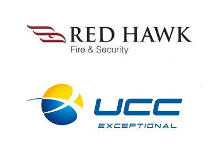 Red Hawk Fire and Security Logo - UCC Acquires Wholesale Accounts Of Red Hawk Monitoring 07 13