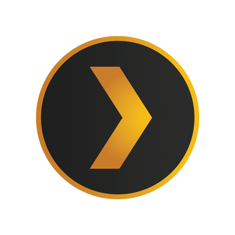 Plex App Logo - Best Media Streaming Devices. Live streaming apps powered