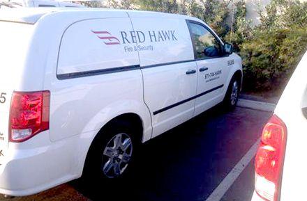 Red Hawk Fire Logo - Red Hawk Fire & Security Driver Safety Reduce Accident Rates