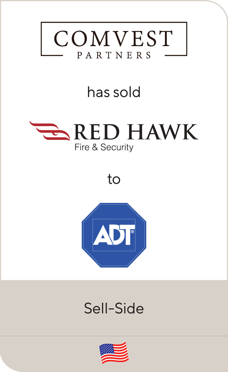 Red Hawk Fire and Security Logo - Comvest Partners has sold Red Hawk Fire & Security to ADT