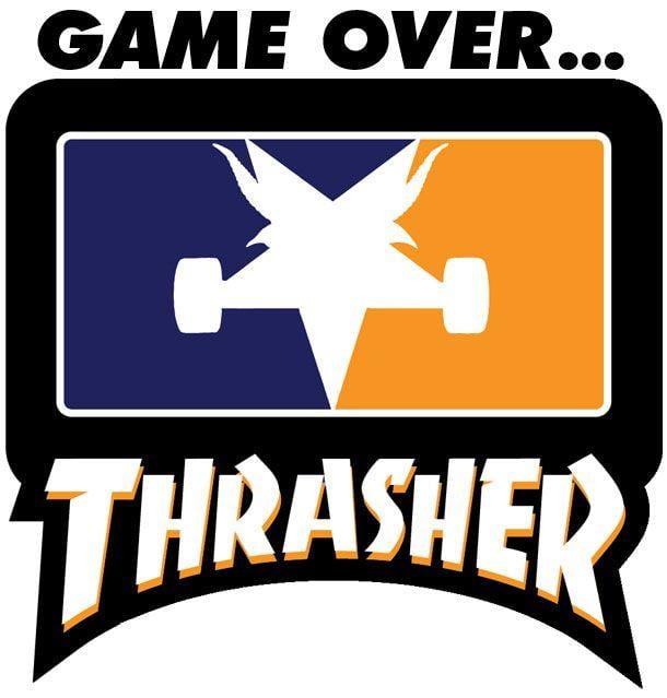 Thrasher Skate Logo - Thrasher Magazine - Sporting Chance Team Logos