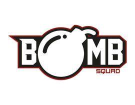 Bomb Squad Logo - Logo for a sports team. Called BOMB SQUAD