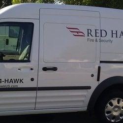 Red Hawk Fire and Security Logo - Red Hawk Fire and Security, Security Systems in Silver Lake