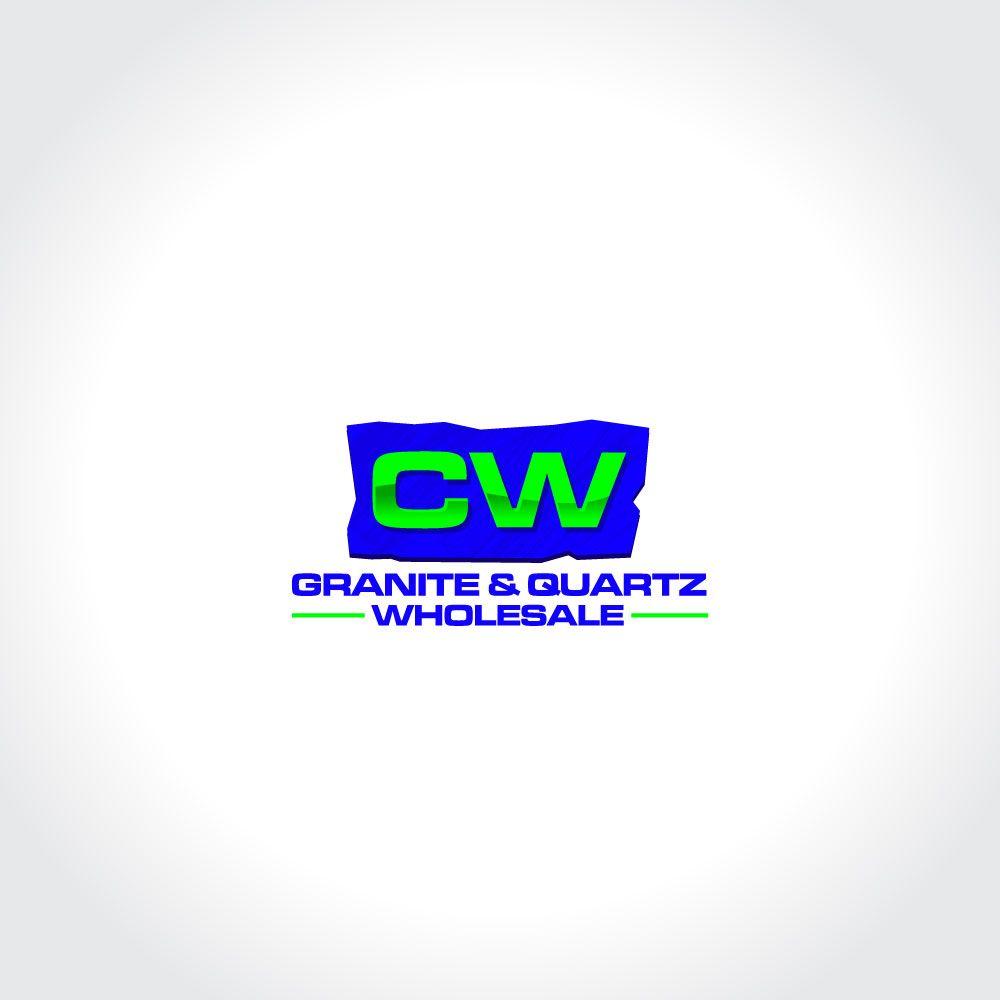 Granite Business Logo - Bold, Modern, Business Logo Design for CW Granite & Quartz Wholesale ...
