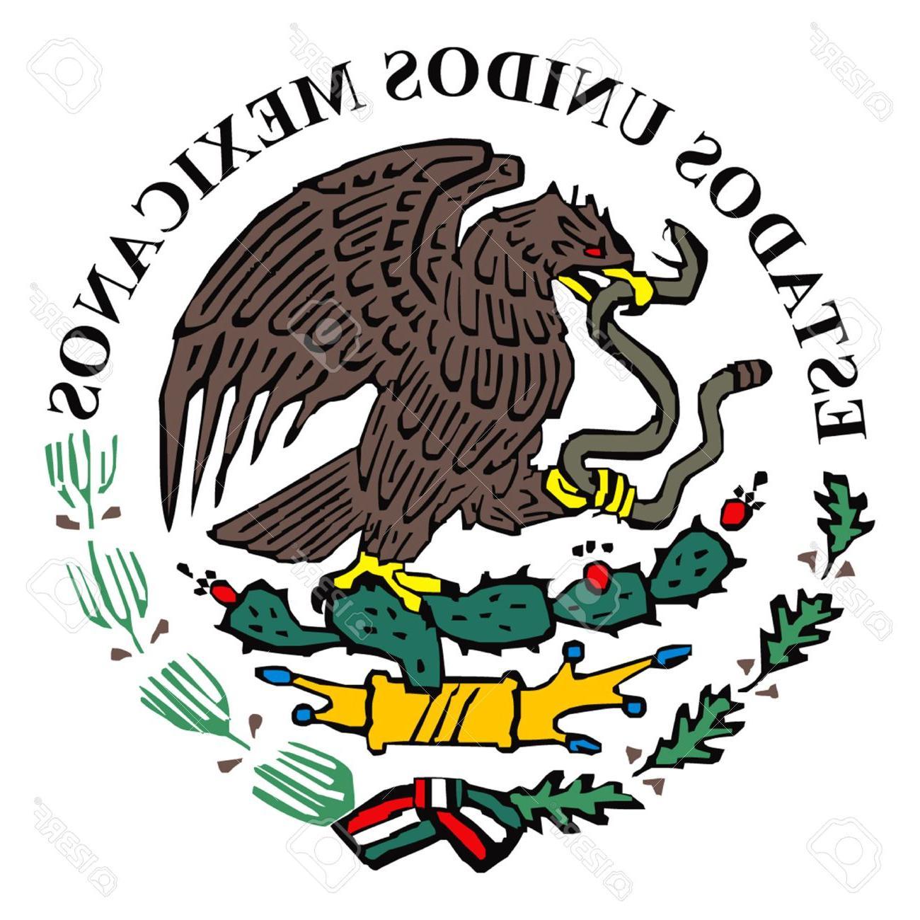 Mexican Flag Bird Logo - HD Mexican Flag Logo Library