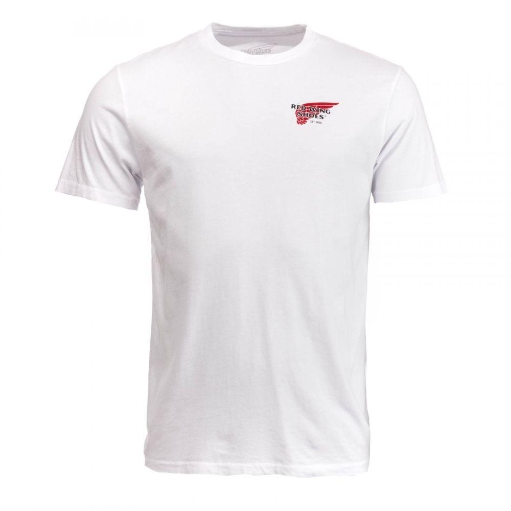 White Red Fashion Logo - Red Wing White Logo Mens T-Shirt - Mens from CHO Fashion and ...