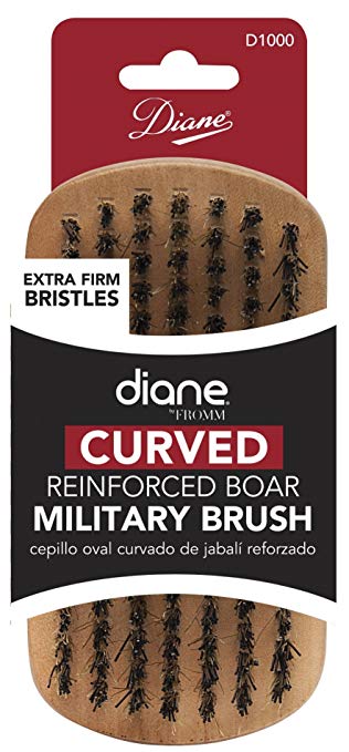 Fromm Beauty Logo - Amazon.com : Diane Fromm Curved Reinforced Boar Military Brush Extra ...