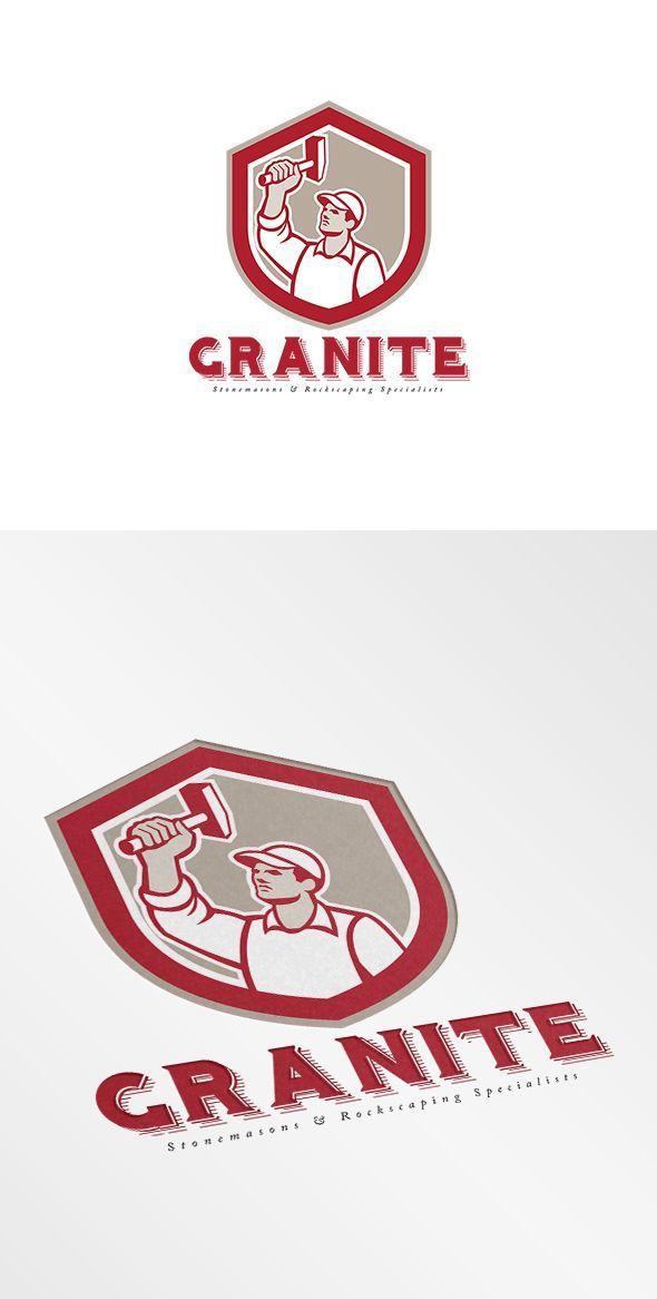 Granite Business Logo - Granite Stonemasons Logo | Graphics | Pinterest | Logos, Logo ...