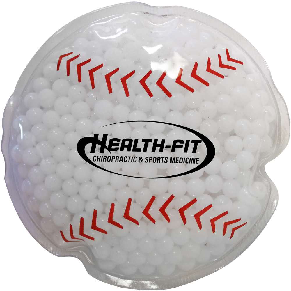 Cold Dog Logo - Promotional Baseball Gel Bead Hot Cold Packs with Custom Logo for ...