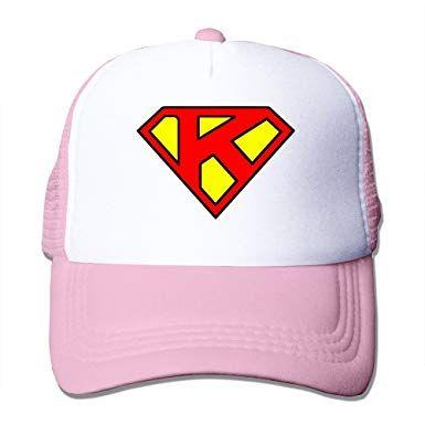 Super K Logo - YAJENNIE Men's Super Word K Logo Hats: Amazon.co.uk: Clothing