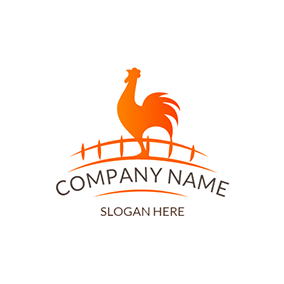 Animal with a Red and White Triangle Logo - Free Animal Logo Designs & Pet Logo Designs. DesignEvo Logo Maker