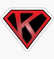 Super K Logo - Super K Logo Stickers | Redbubble