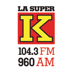 Super K Logo - KIMP La Super K, 960 AM, Tyler Longview, TX. Free Internet Radio