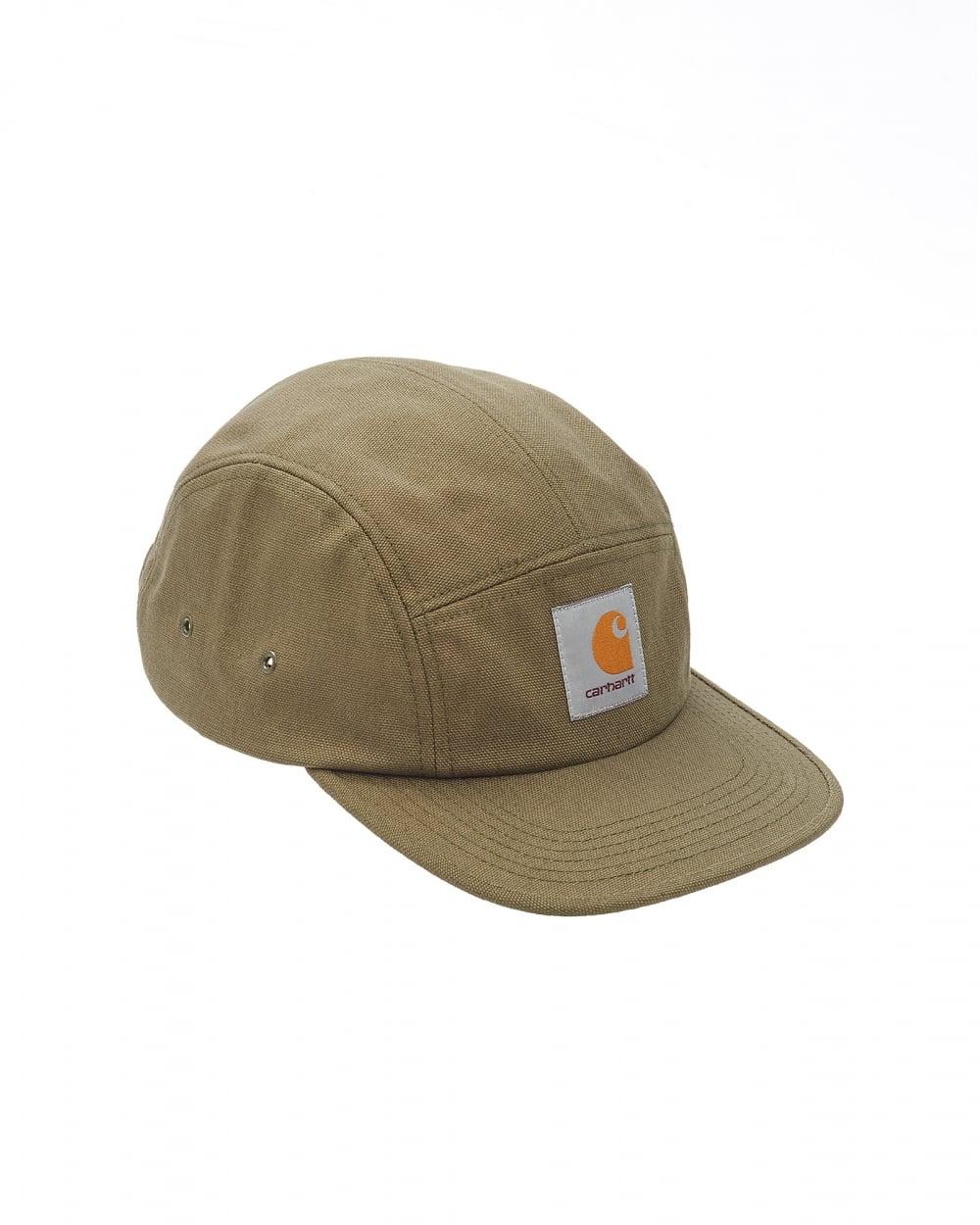Tan and Green Logo - Carhartt Mens Hat, Olive Green Logo Baseball Cap
