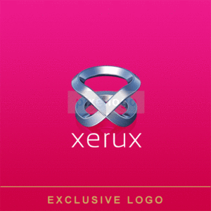 3D Red X Logo - Stock Logos to Own Pre designed Stock Logos