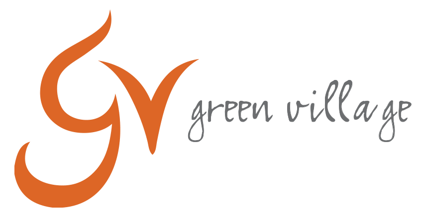 Tan and Green Logo - Bali villas | Green Village Bali