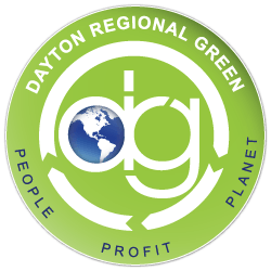 Drink Green Circle Logo - GREEN DRINKS. Dayton Regional Green