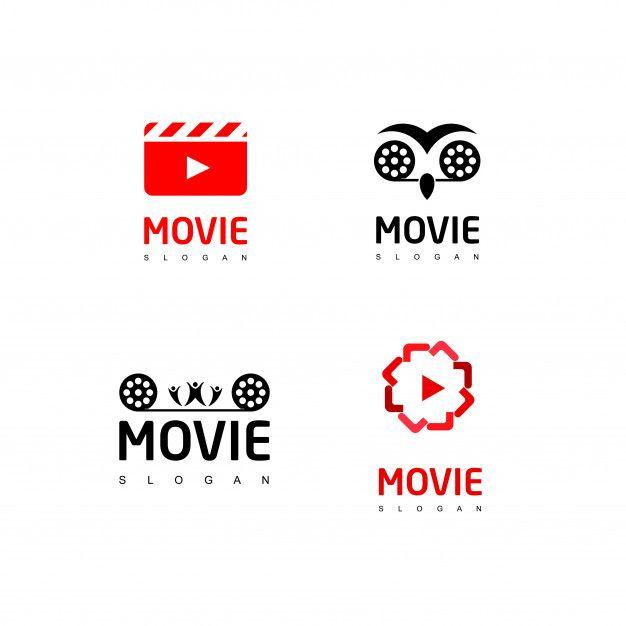 Movie Logo - Movie logo set Vector | Premium Download