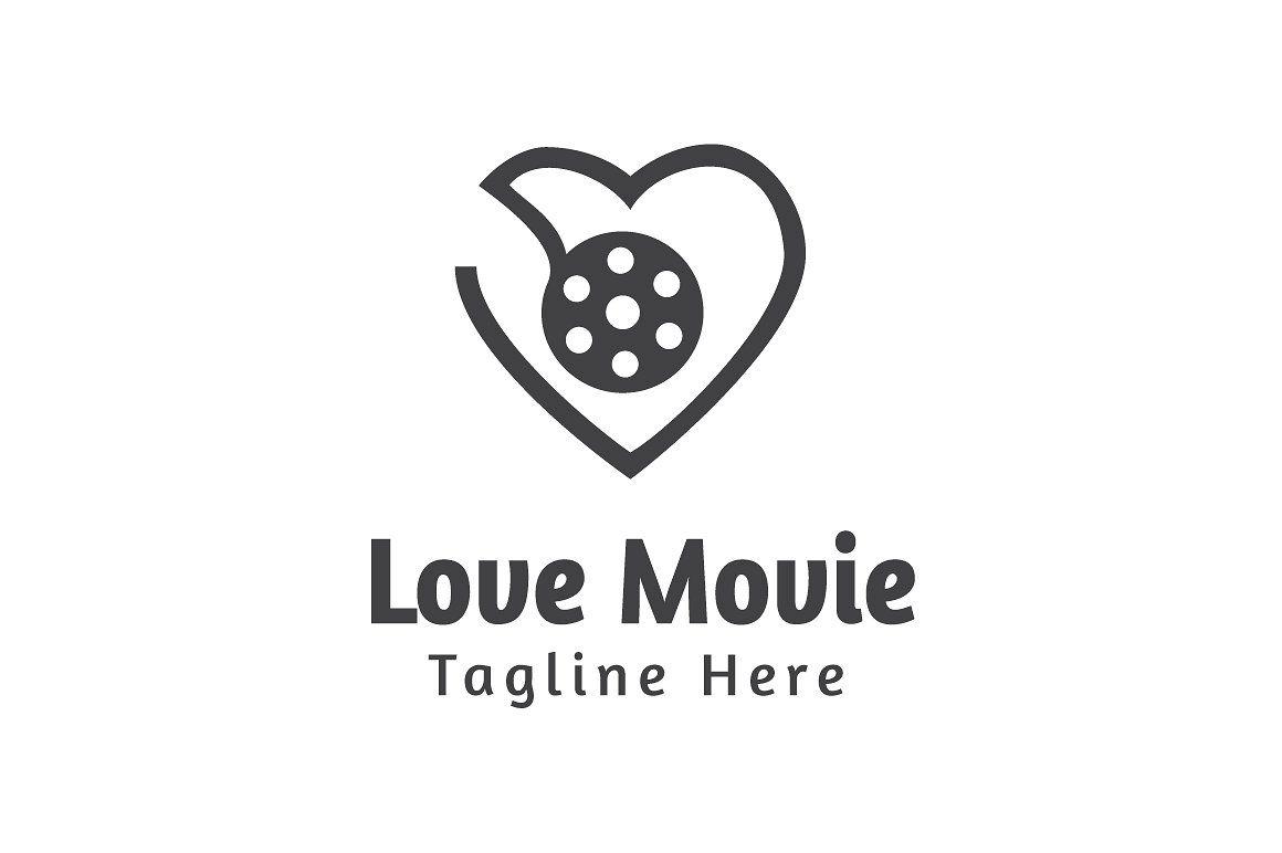 Movie Logo - Love Movie Logo Template ~ Logo Templates ~ Creative Market