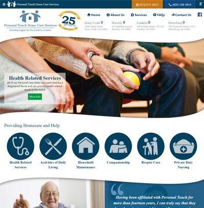 Personal Touch Home Care Logo - PersonalTouchVA.com | Personal Touch Home Care Services | Portfolio ...