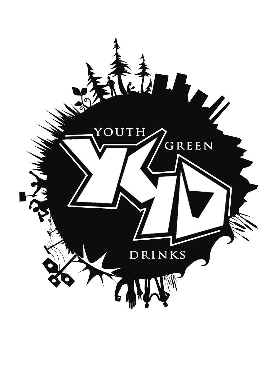 Drink Green Circle Logo - Youth Green Drinks globe logo