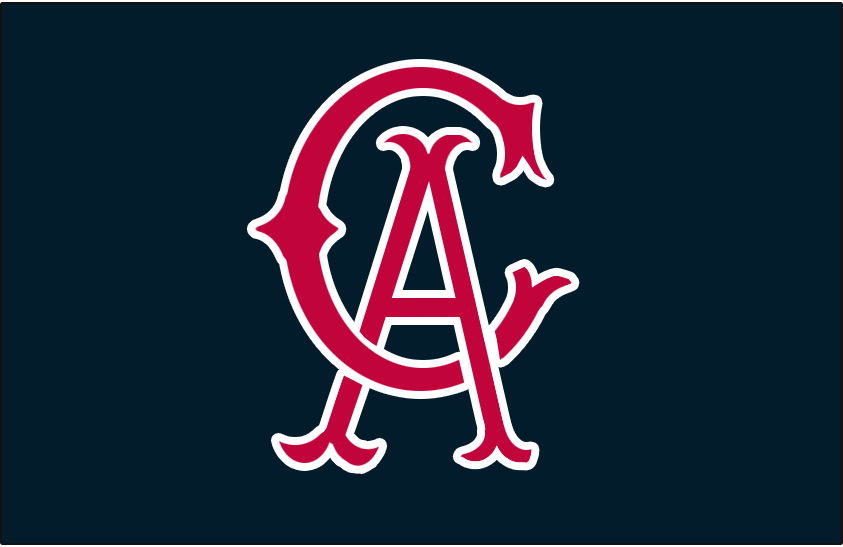 California Angels Logo - California Angels Cap Logo League (AL) Creamer's