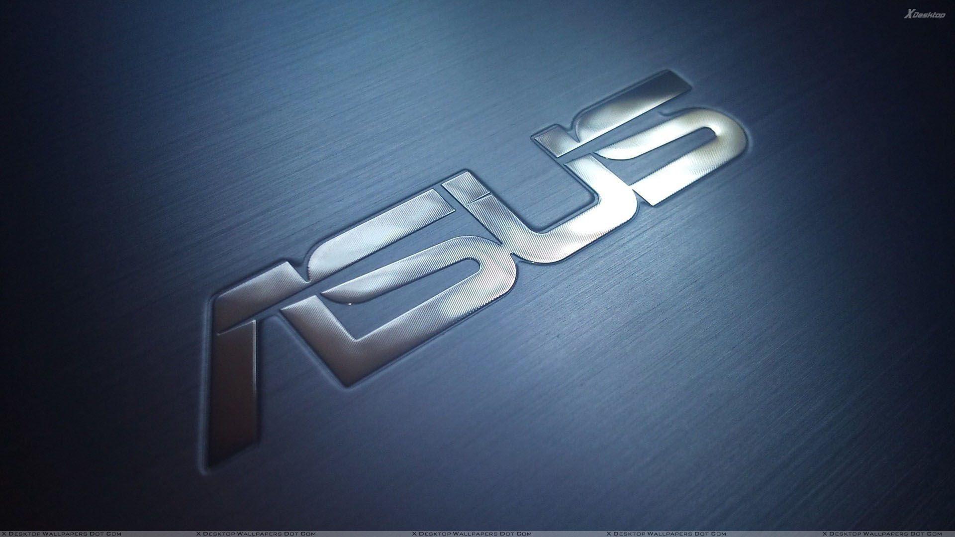 Blue Asus Logo - Asus LoGo On Blue Background Wallpaper