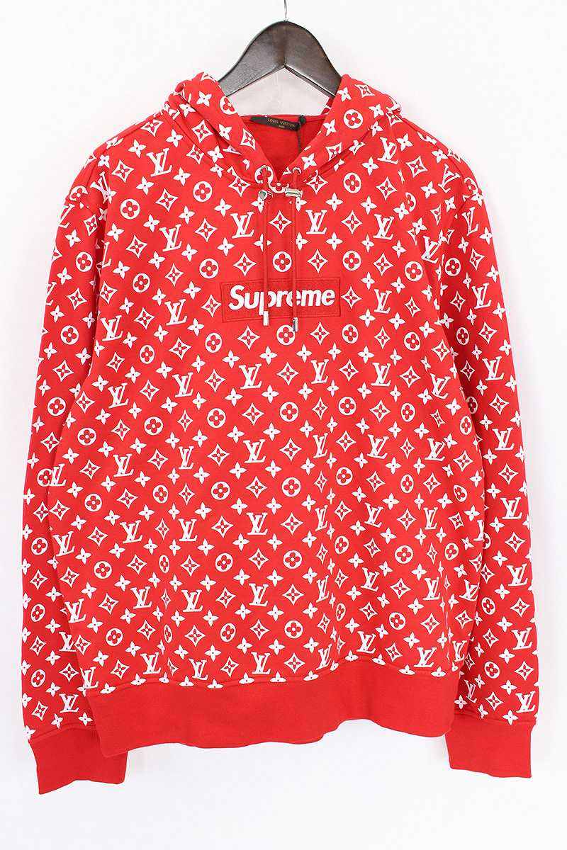 Louis Vuitton Supreme Red Logo - RINKAN: シュプリーム /SUPREME X Louis Vuitton X LOUIS VUITTON box ...