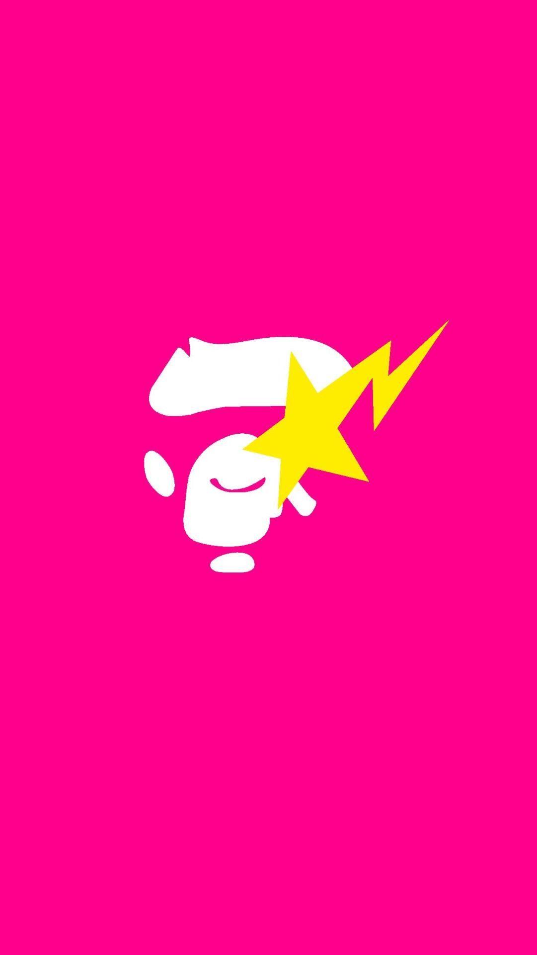 Bathing Ape Pink Logo - 50+ Bathing Ape Wallpapers on WallpaperPlay