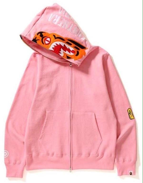 Bathing Ape Pink Logo - A Bathing Ape Pink Tiger Hoodie Size Large BRAND NEW WITH TAGS BAPE ...