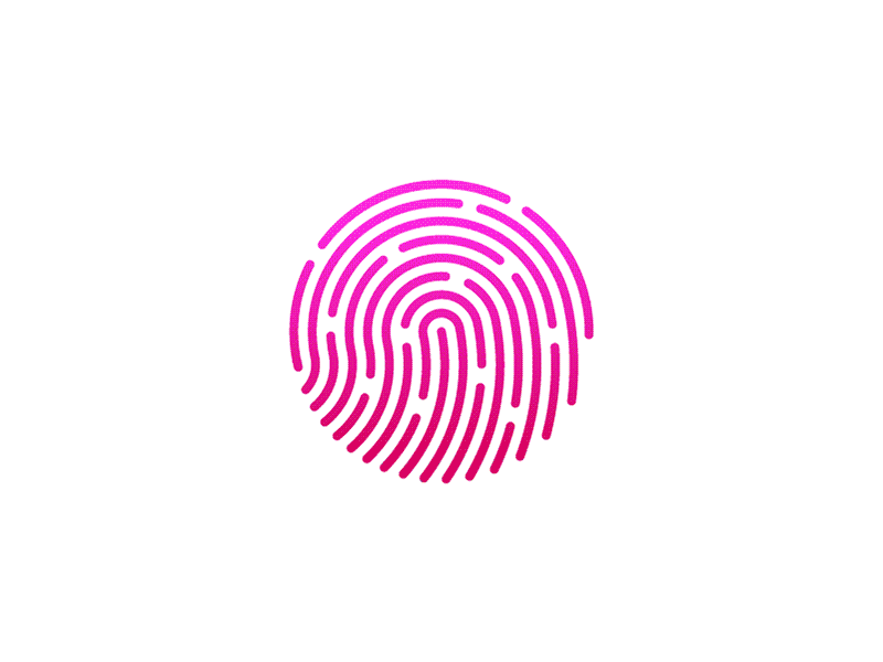 Fingerprint Logo - how to: create touch id logo by Anton Kudin on Dribbble