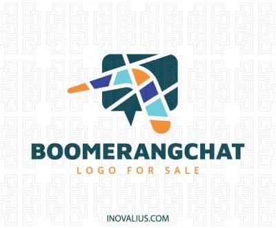 Double Boomerang Logo - Boomerang Laboratory Logo Maker Online | Inovalius