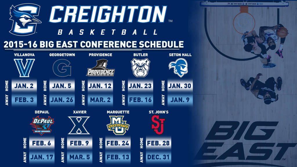 Creighton Basketball Logo - Creighton University Athletics - Men's Basketball Announces BIG EAST ...