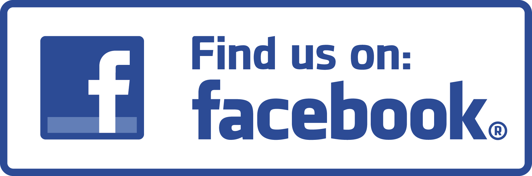 Find Us On Facebook Official Logo - facebook logo for flyer - Hobit.fullring.co