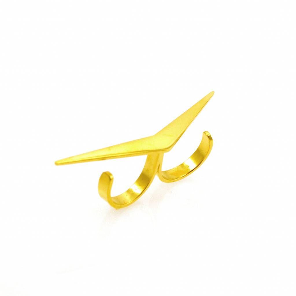 Double Boomerang Logo - Double ring boomerang - gold - Rebels & Icons