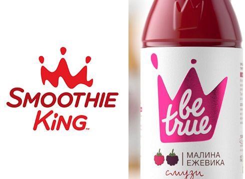 Smoothie King Logo - New Crown Splash Logos For 2 Smoothie Brands