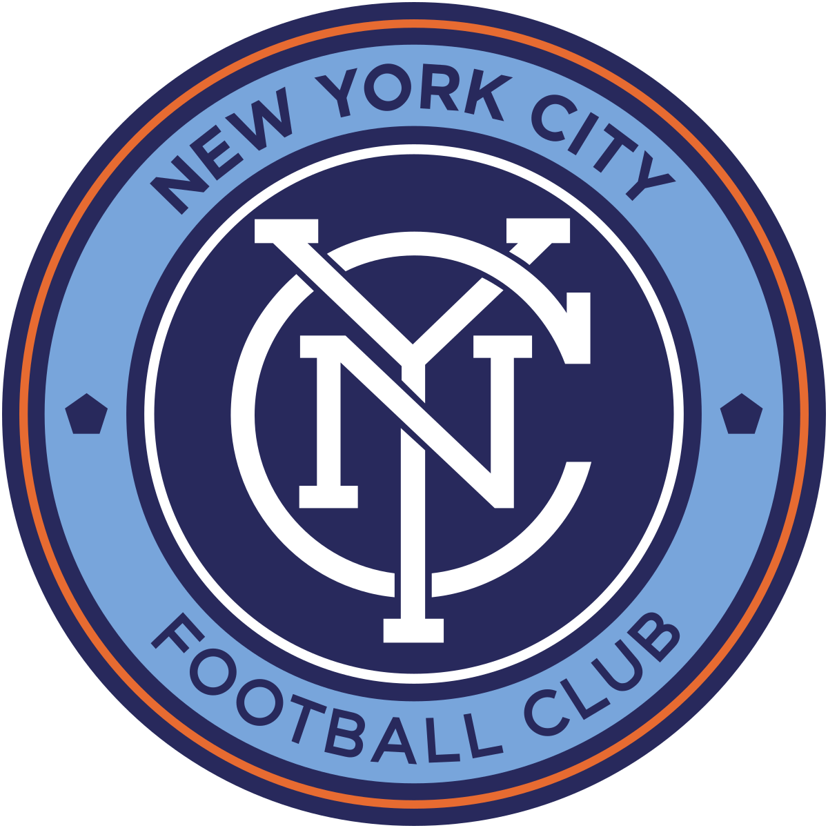 New York F Logo - New York City FC