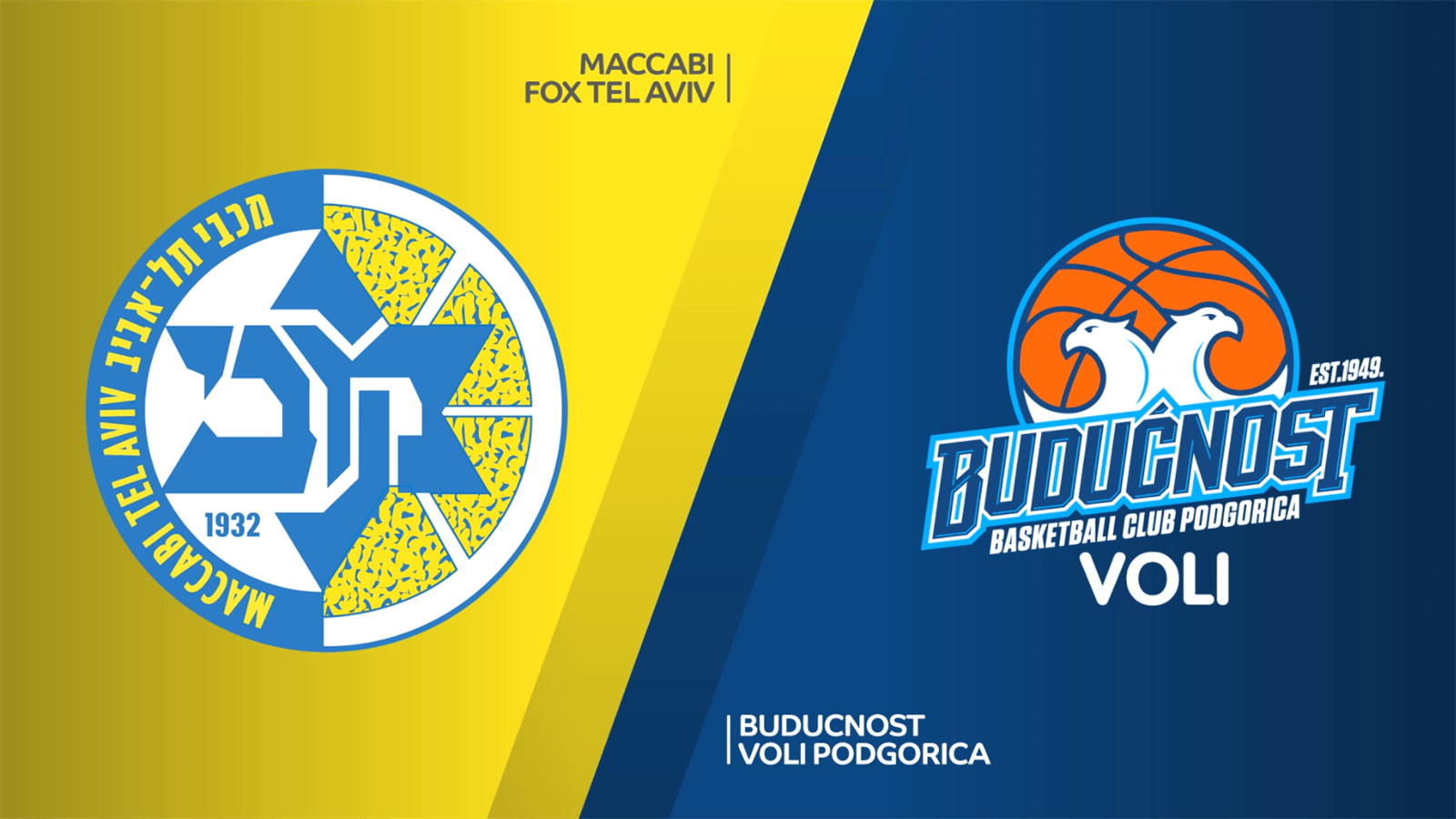 Orange and Blue 76 Logo - VIDEO - Highlights: Maccabi Fox Tel Aviv 81-76 Buducnost VOLI ...